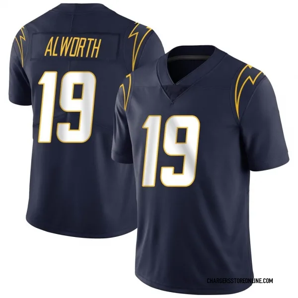 Youth Lance Alworth Los Angeles Chargers Limited Navy Team Color Vapor Untouchable Jersey